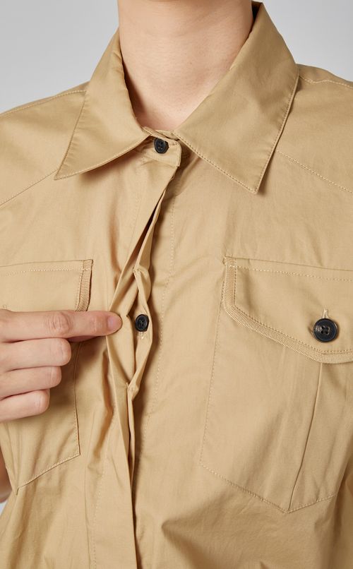 コットンショートスリーブシャツ