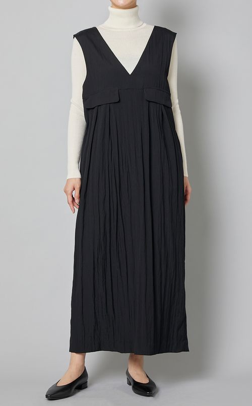 シャインカルゼコクーンジャンパースカート