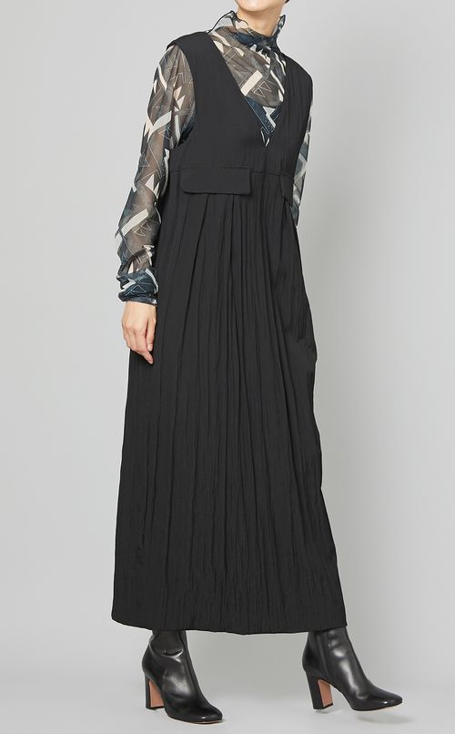 オルテガジオメトリックシアートップス