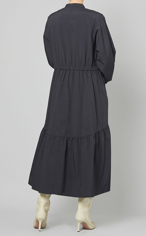 タイプライターティアードワンピース