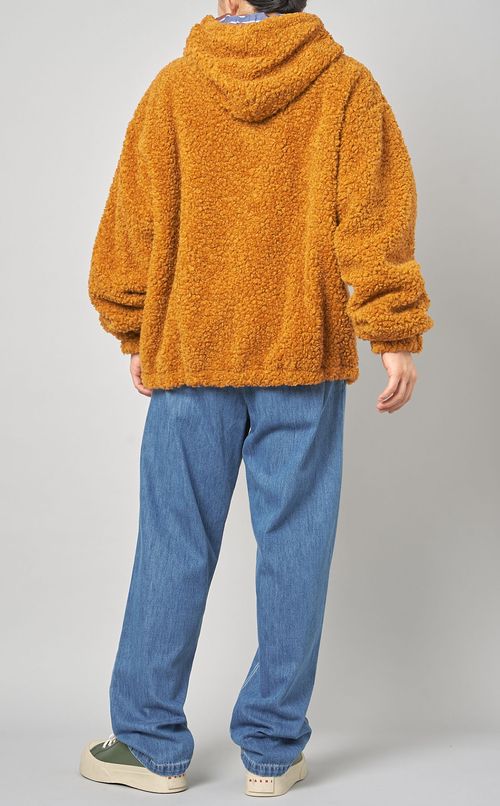 ボアフードブルゾン