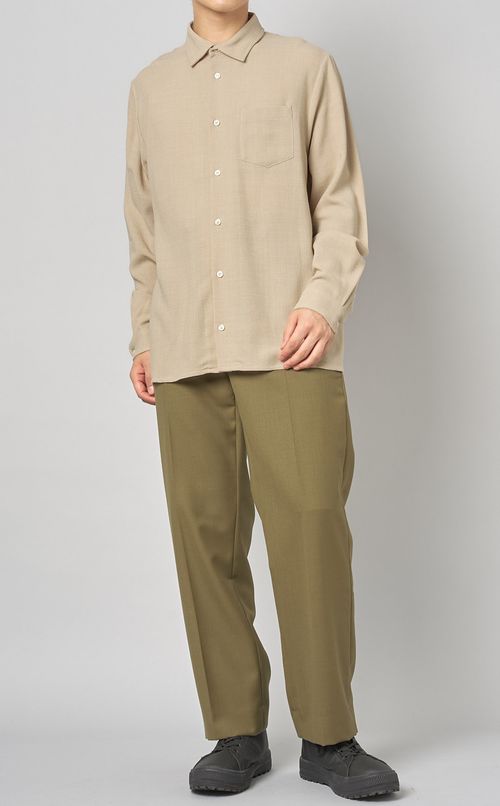 シングルポケットシャツ