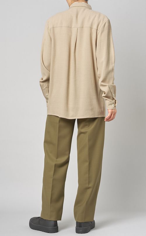 シングルポケットシャツ