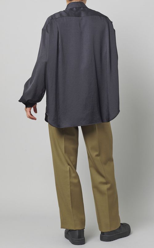 ドローイングプリントシャツ