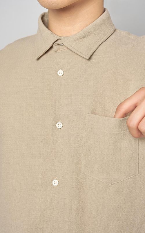 シングルポケットシャツ