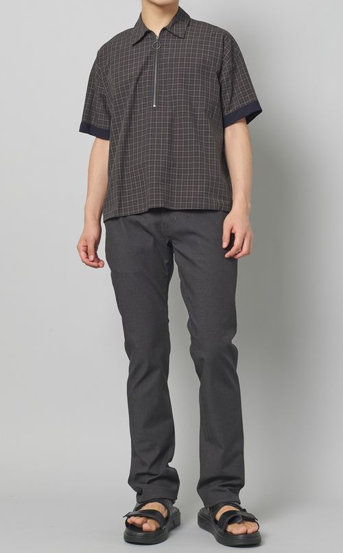 ストレッチチノテーパードスラックス