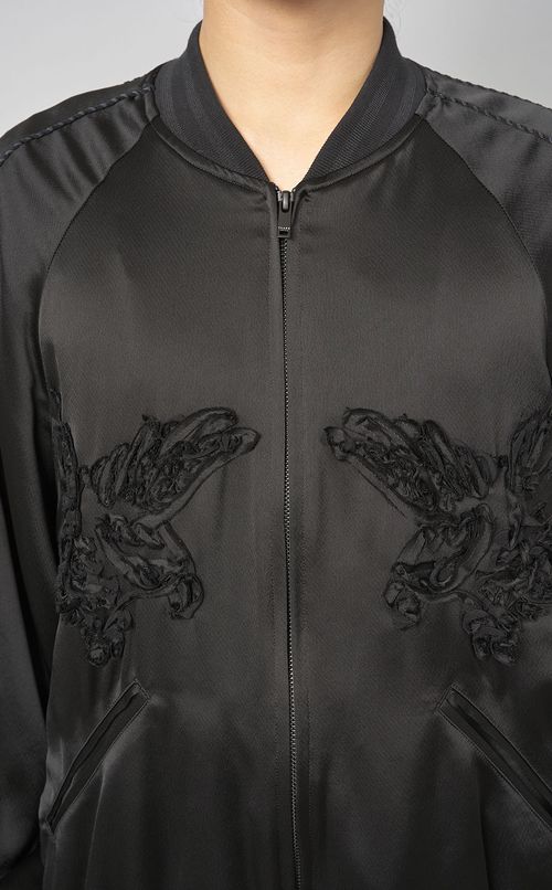 テープエンブロイダリーブルゾン