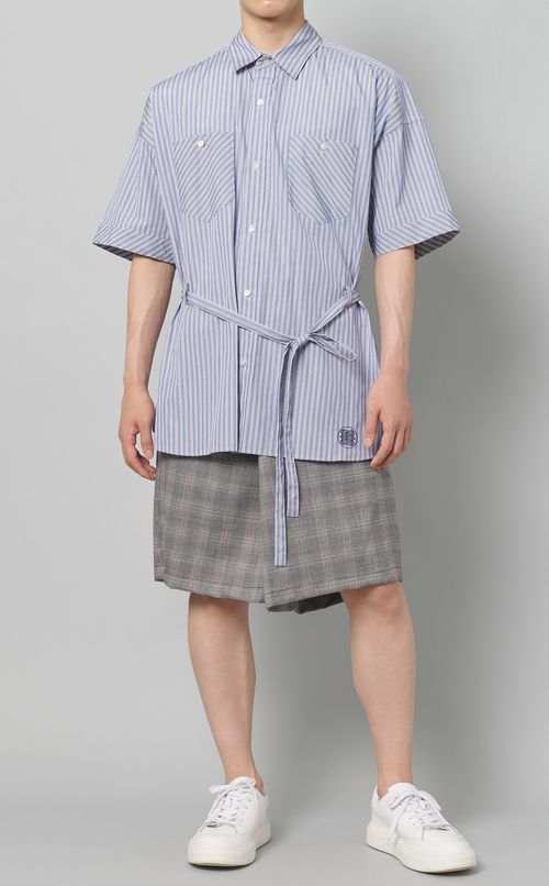 チェックラップショーツ