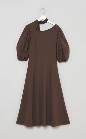 アシンメトリーデザインワンピース