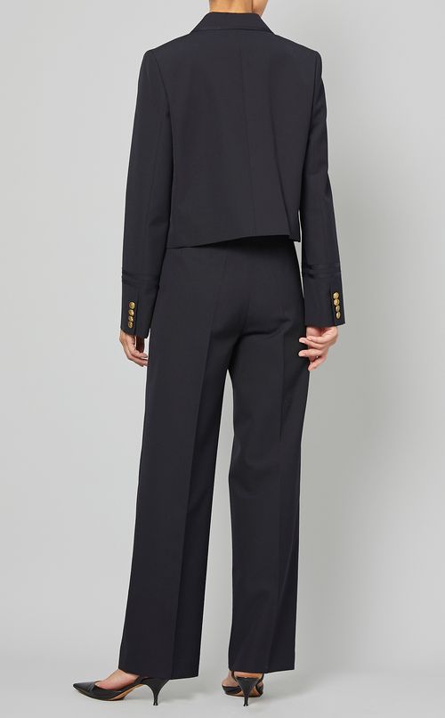 ウールオックスクロップドジャケット