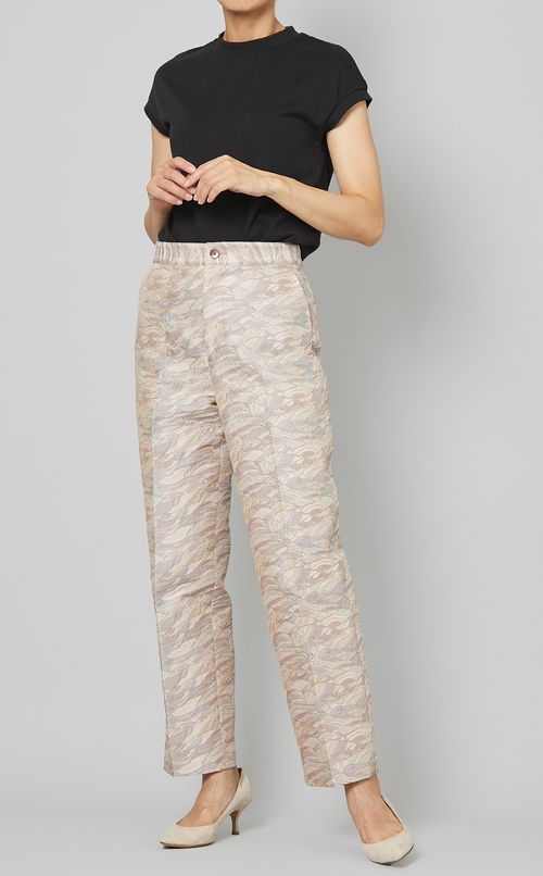 ストーンジャガードストレートパンツ