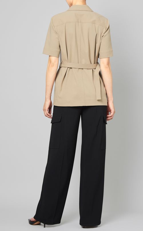 ストレッチツイルサファリジャケット