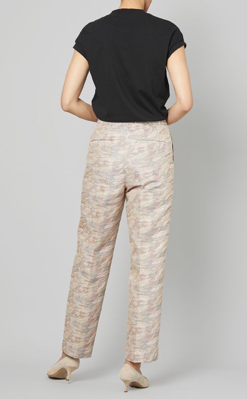 ストーンジャガードストレートパンツ