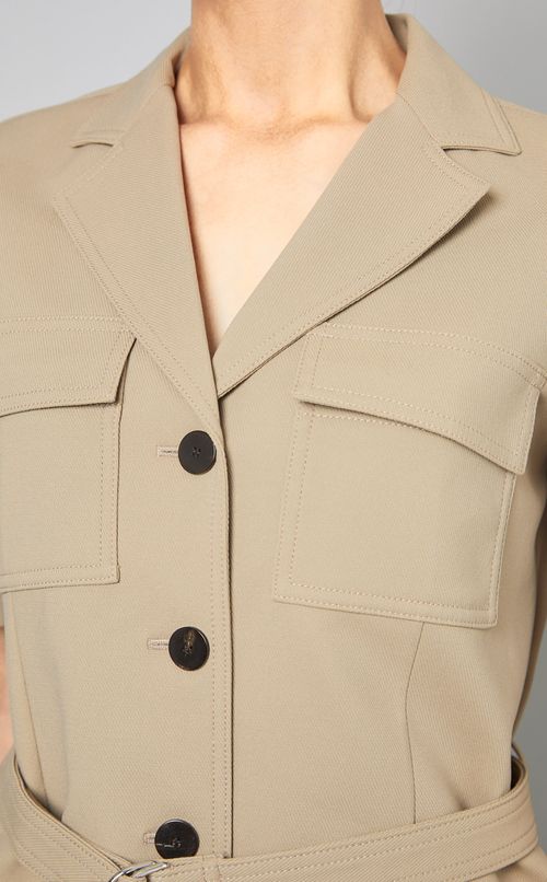 ストレッチツイルサファリジャケット