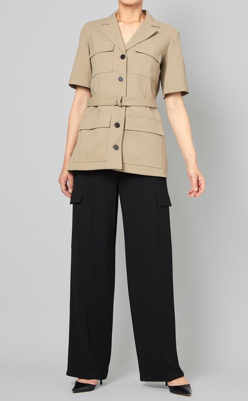 センタープレスカーゴパンツ