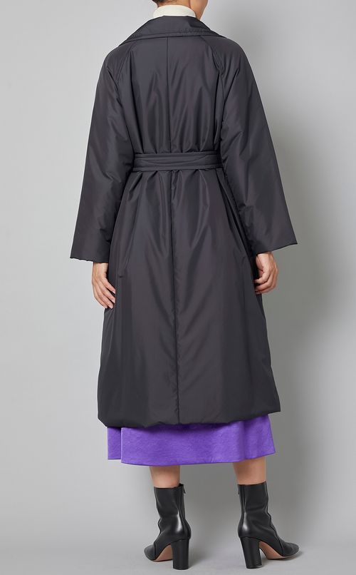 パデットタフタ中綿コート