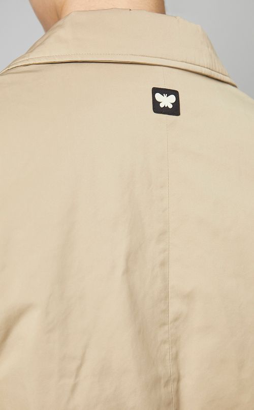 キルティングオープンカラーブルゾン