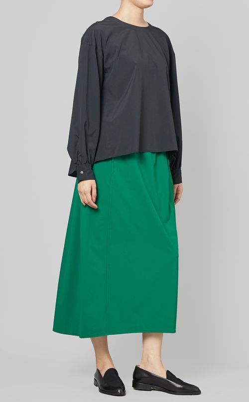 タイプライターフレアブラウス