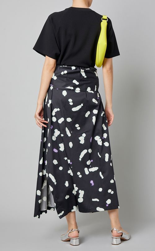 ギャラクシープリントタイウエストスカート