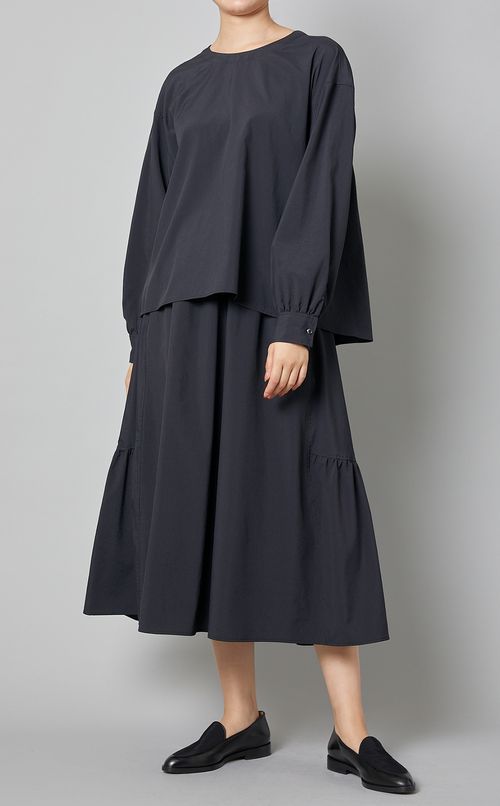 タイプライターフレアブラウス