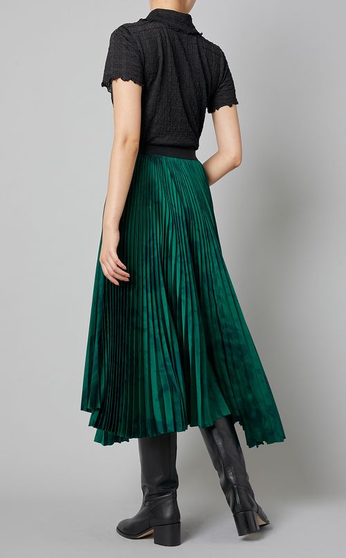 シャーリングポロカーディガントップス