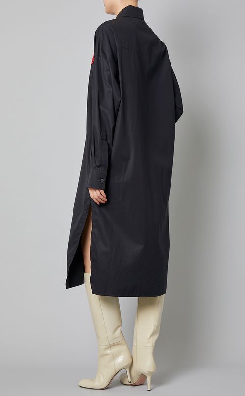 コットンシャツワンピース