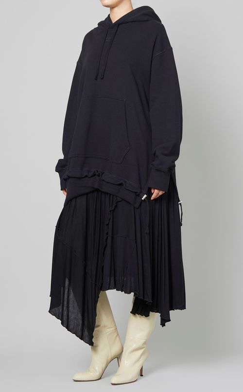 スウェッ卜レイヤードワンピース