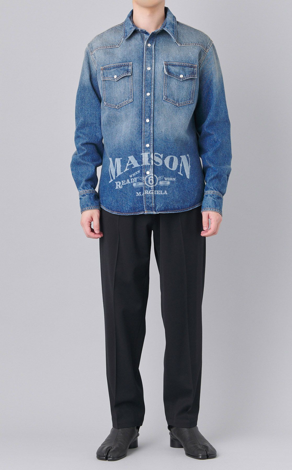 MM6 Maison Margiela｜ウールツイルレギュラーパンツ
