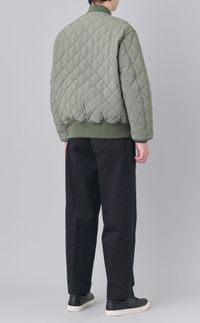 コットンチノプリーツパンツ