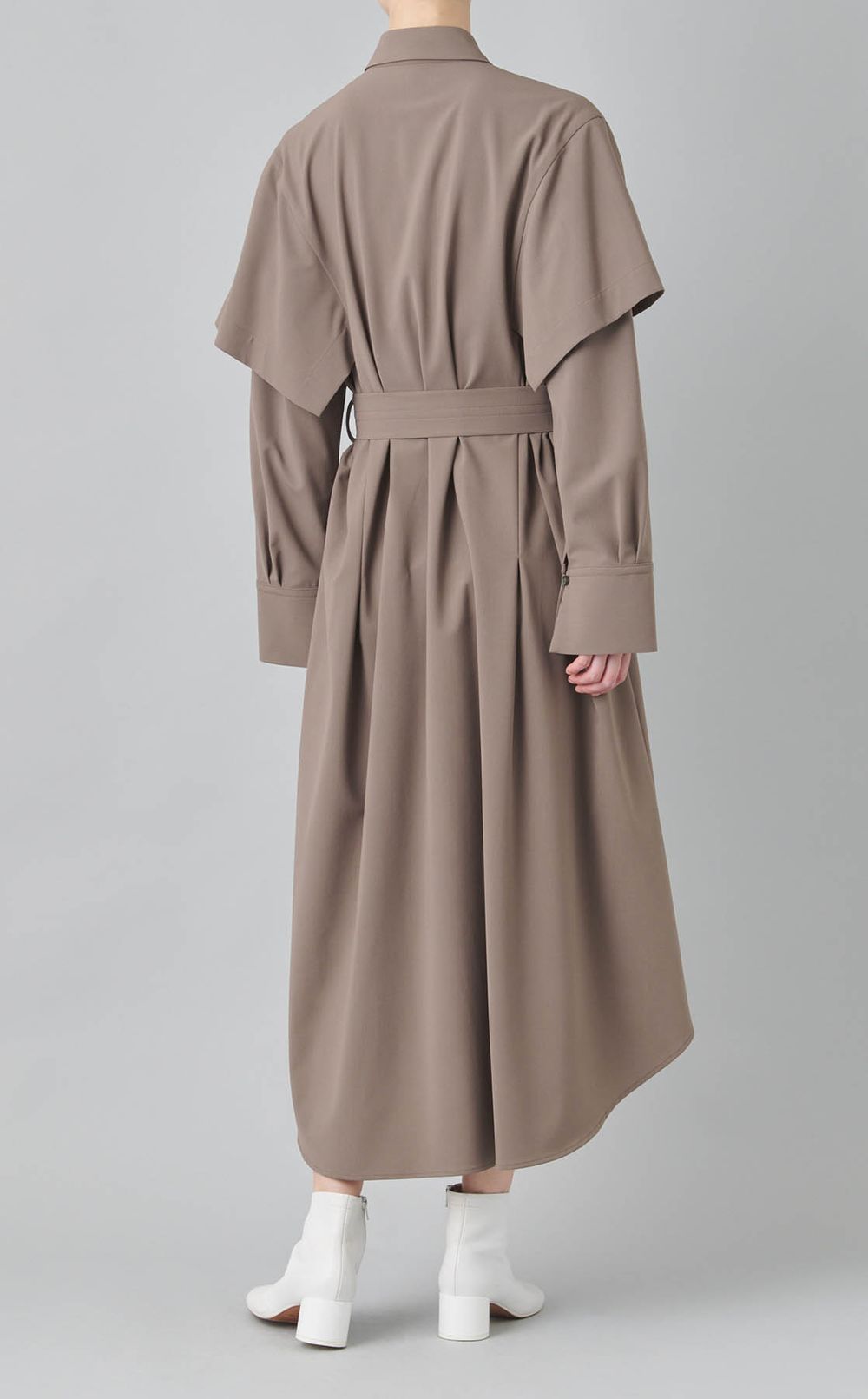 ハンカチーフスリーブワンピース