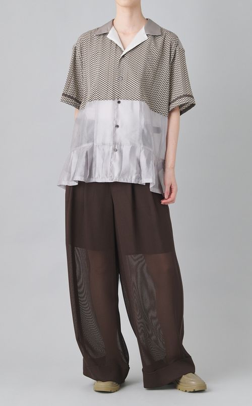 【reADdress】オープンカラーシャツ