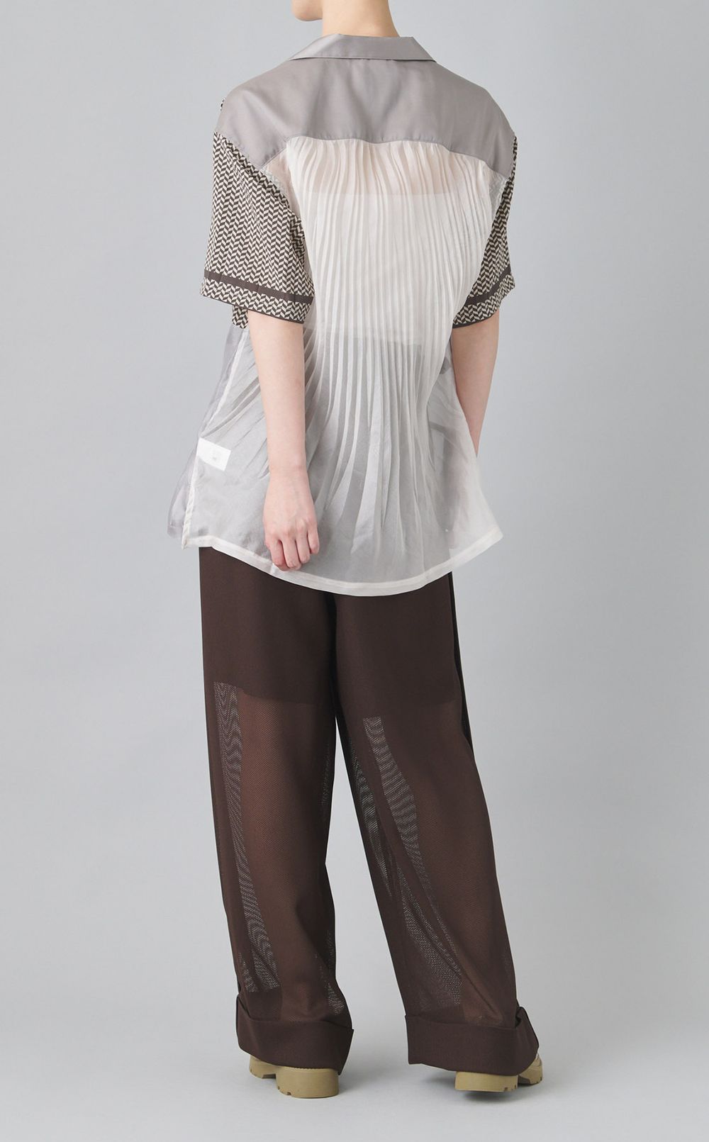 【reADdress】オープンカラーシャツ