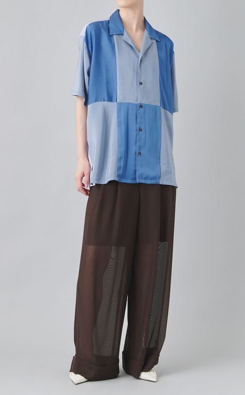 【reADdress】オープンカラーシャツ