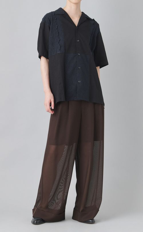 【reADdress】オープンカラーシャツ