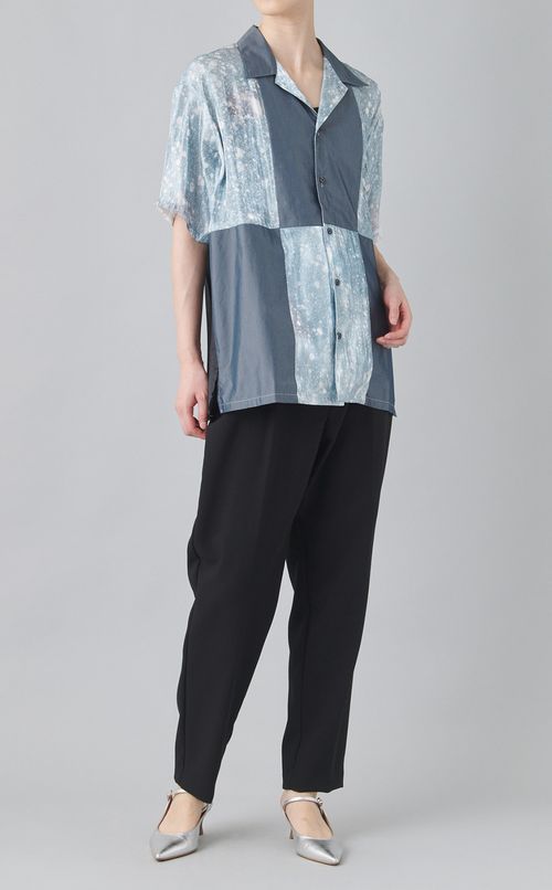 【reADdress】オープンカラーシャツ