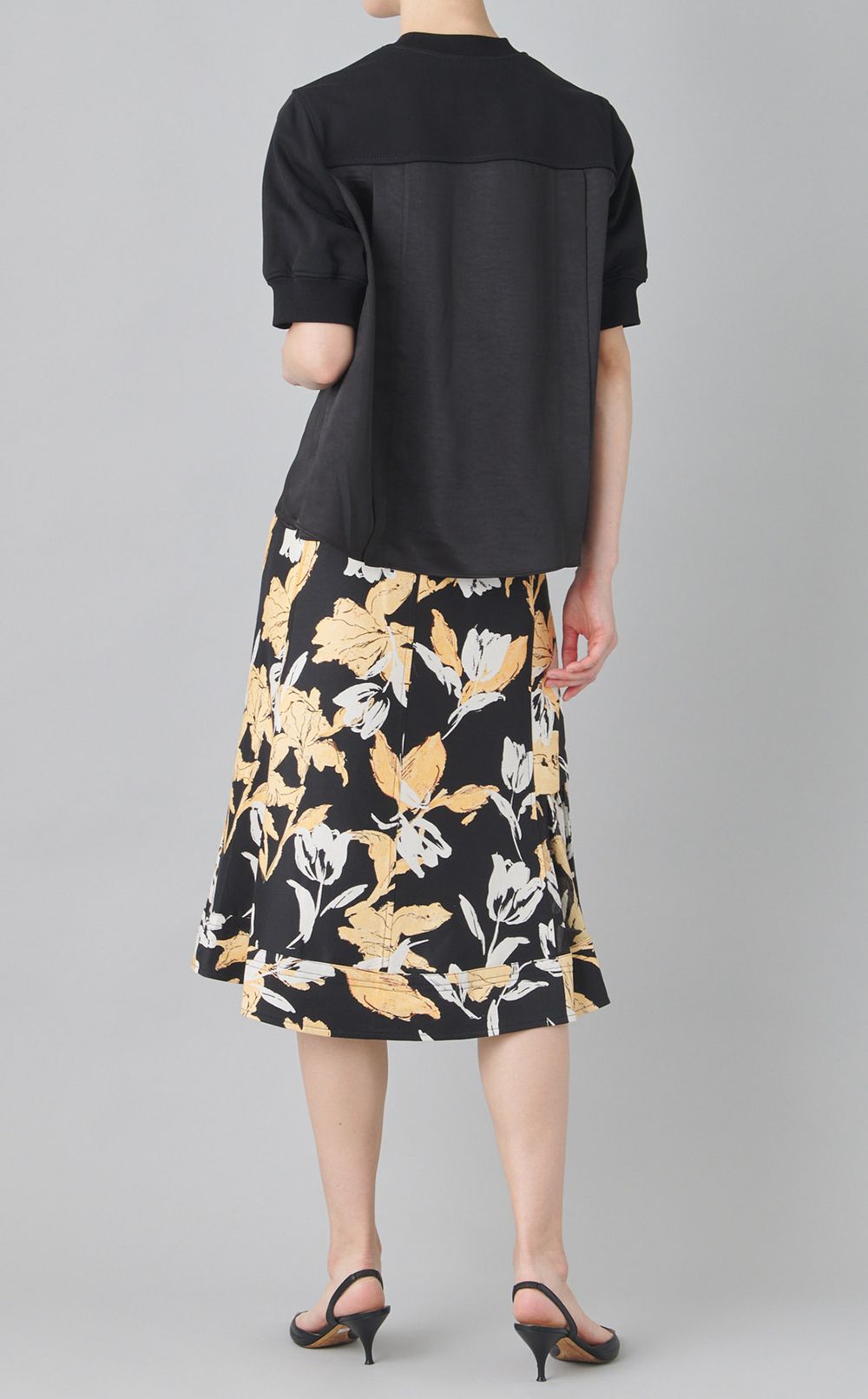 サテンコンボカットプルオーバー