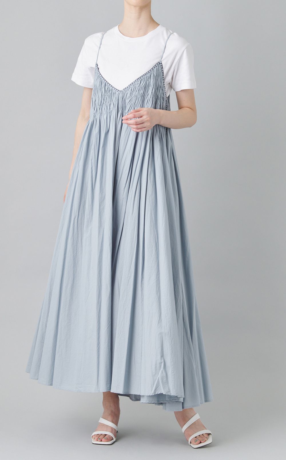 2wayタックキャミワンピース