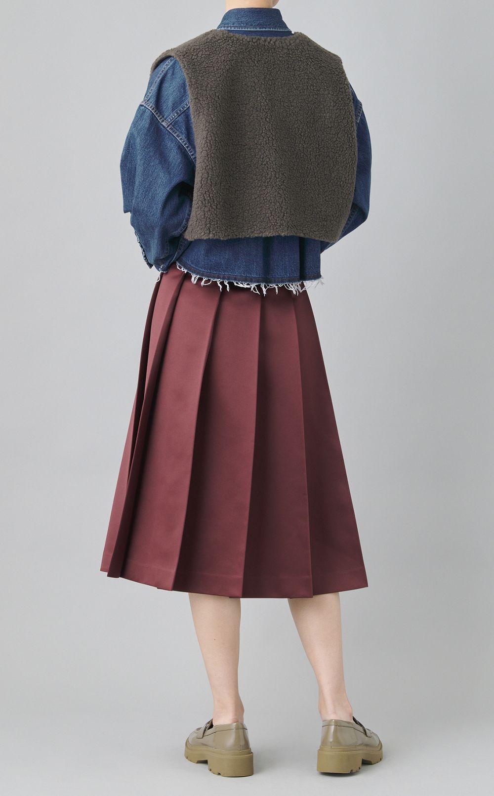 プードルボアショートジレ