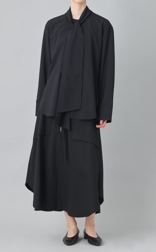 スカーフボウタイシャツ