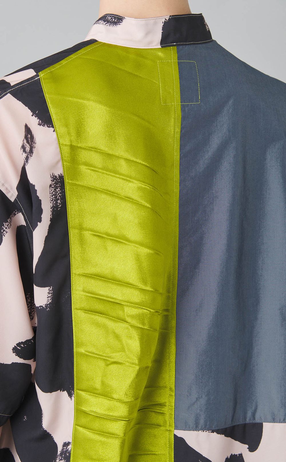 【reADdress】リメイクスタンドカラーシャツ