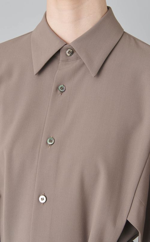 ハンカチーフスリーブワンピース