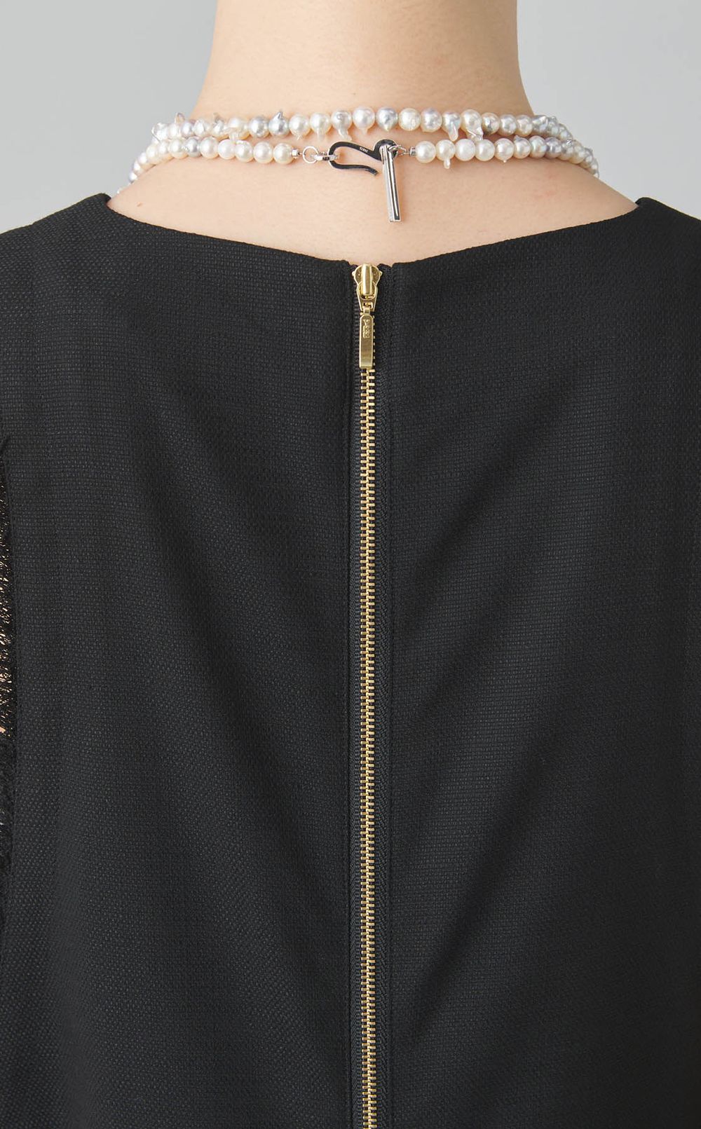 アコヤバロックパールロングネックレス