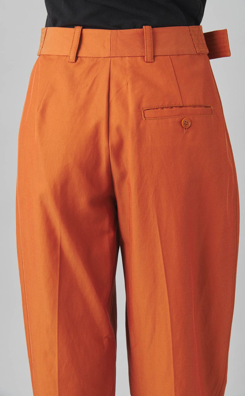 ベルト付コクーンパンツ