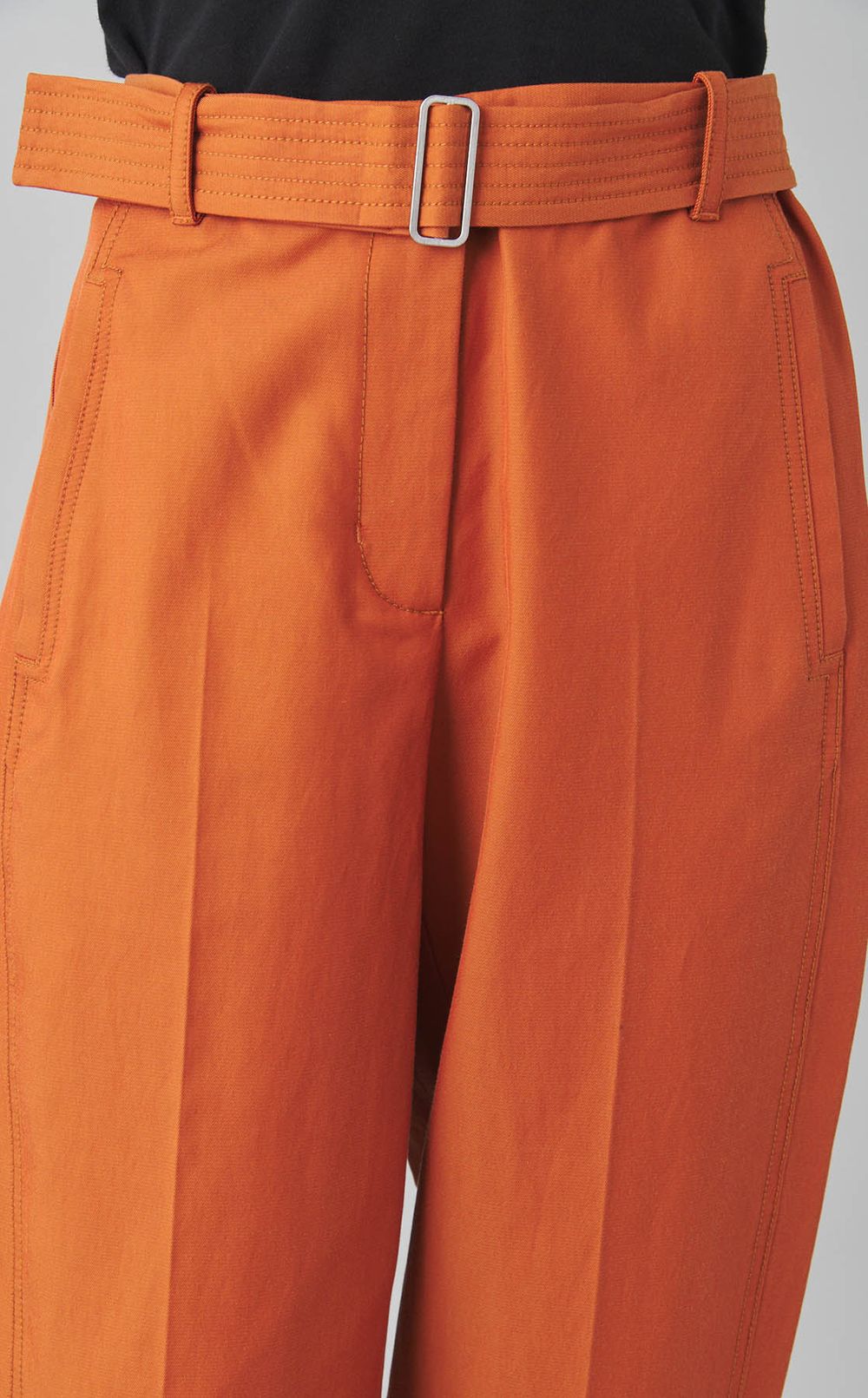 ベルト付コクーンパンツ