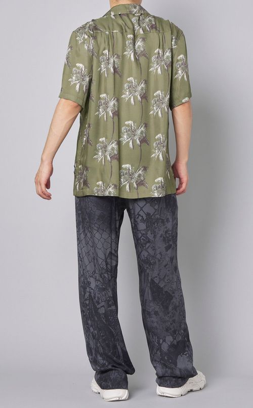 プリントビーチシャツ