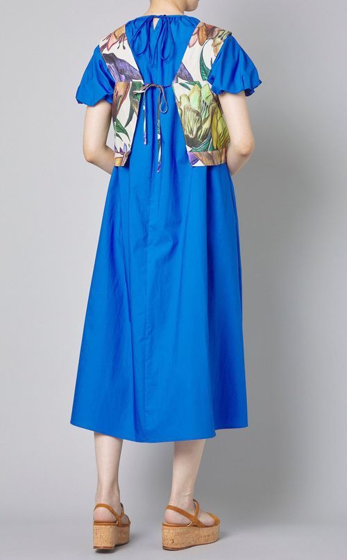 ボタニカルプリントビスチェ