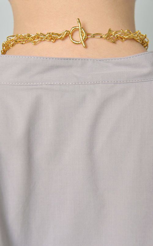 ブレイドチェーンネックレス