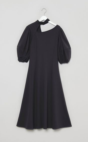 アシンメトリーデザインワンピース