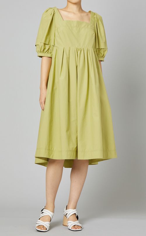 ボリュームスリーブワンピース