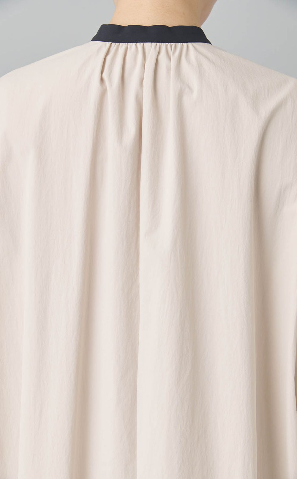 タイプライターバンドカラーワンピース